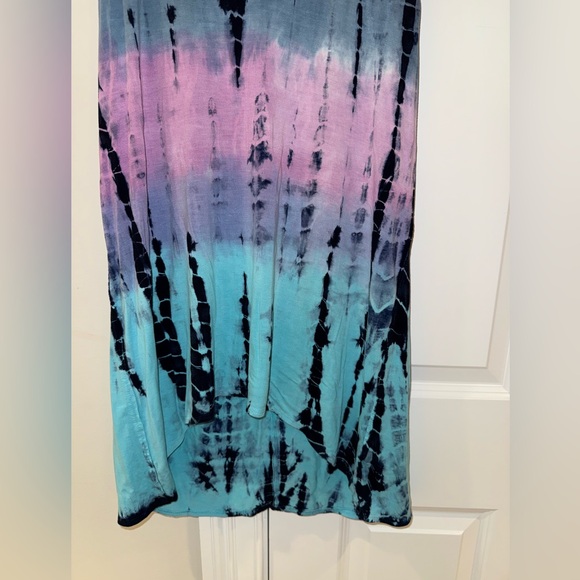 Tie-Dye Sleeveless Cover Up Medium Chaser - Picture 3 of 4